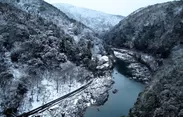 【星のや京都】冬の奥嵐山