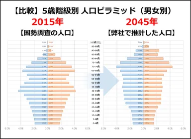 未来人口データ