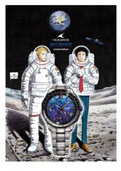人気漫画『宇宙兄弟』とコラボレーションした“OCEANUS”「OCW-G2000SB-2AJR」