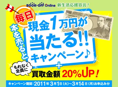 1万円プレゼントキャンペーン