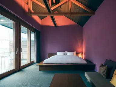 【星のや軽井沢】客室（水波）・冬景2