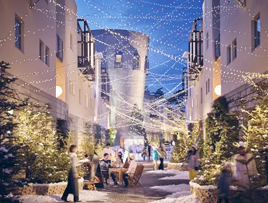 【リゾナーレ八ヶ岳】スノーリゾートタウン