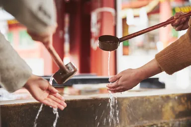 【界 日光】神社_お清め