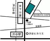 渋谷キャスト地図
