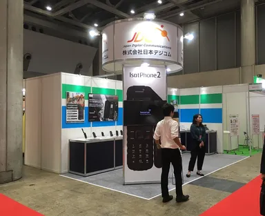 日本デジコム 2018年展示会ブース風景 3