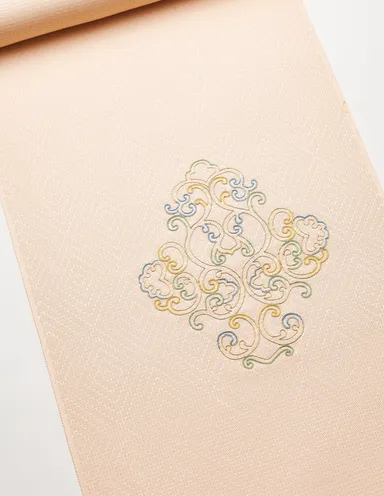 江戸刺繍　名古屋帯