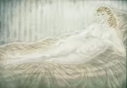 横たわる裸婦(マドレーヌ) 1932年作