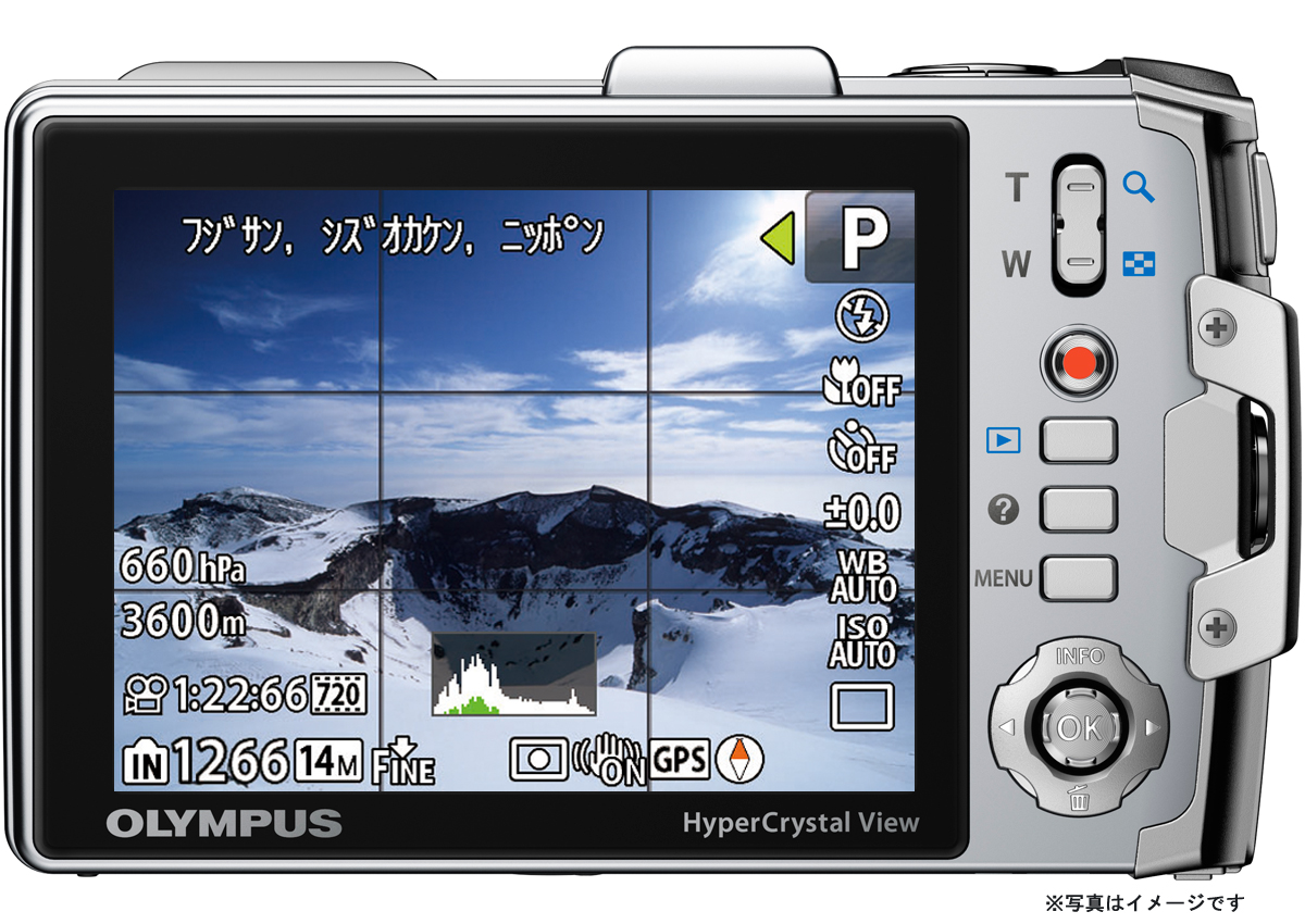 オリンパスイメージング株式会社製 コンパクトデジタルカメラ「OLYMPUS