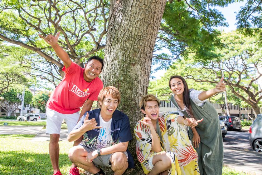 10～12月はボイメン小林豊＆勇翔をおもてなし！
『ハワイに恋して！』
巨大ステーキに大興奮！大自然のハワイ島で新発見！