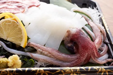 香住剣先いか姿造り