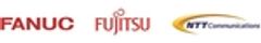 ファナック株式会社　富士通株式会社　NTTコミュニケーションズ株式会社のロゴ