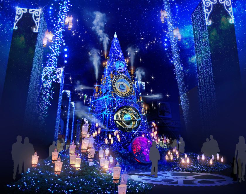 6年目を迎え、さらなる進化を遂げるひらかたパークのイルミネーション
「光の遊園地 ～Time Travel Fantasy～」