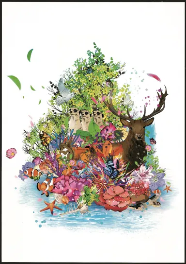 第11回「鉄鋼スラグ製品と海と森」アートコンテスト「大人の部」最優秀賞作品