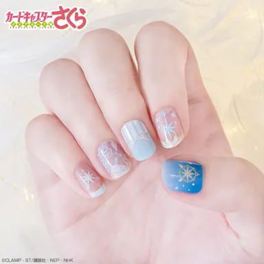 メロトリネイル アニメ「カードキャプターさくら クリアカード編」　デザインA　デザイン例(1)