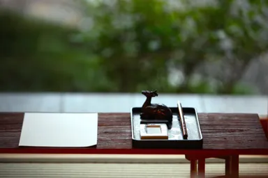 【星のや京都】書のプライベートレッスンイメージ(1)