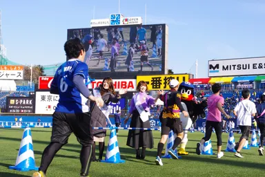 球場内を駆け巡ろう！！