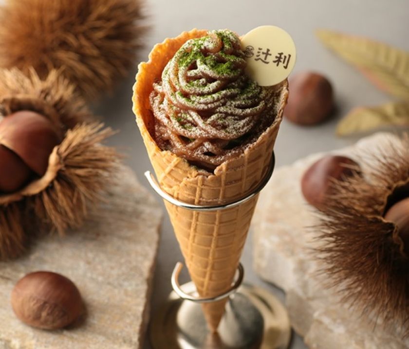 京都 宇治の老舗 辻利 銀座店から秋を彩る期間限定メニュー
「モンブラン パルフェ」