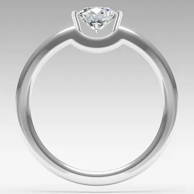 輝きの理論的にダイヤモンドが宙に浮いているのと同じことが良く解るVenus Glare(ヴィーナスグレア)のCrescent(クレセント)