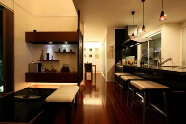 会場モデルハウスキッチン