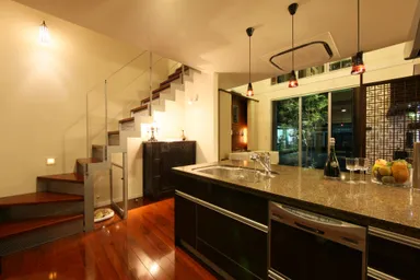 会場モデルハウスキッチン