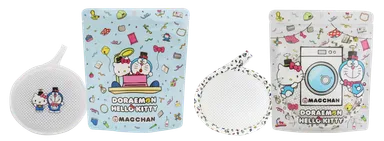 ドラえもん× ハローキティ 洗たくマグちゃん　(C)Fujiko-Pro (C)1976,2019 SANRIO CO., LTD. APPROVAL No. 603980