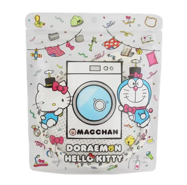 洗濯物と洗濯機をダブルで綺麗に！部屋干しの嫌なニオイも残しません。洗たくマグちゃん　(C)Fujiko-Pro (C)1976,2019 SANRIO CO., LTD. APPROVAL No. 603980