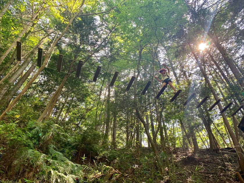 運動の秋到来 アドベンチャーをもっと身近に 冒険の森 In せき ワンダフルキャンペーンを実施 株式会社冒険の森のプレスリリース