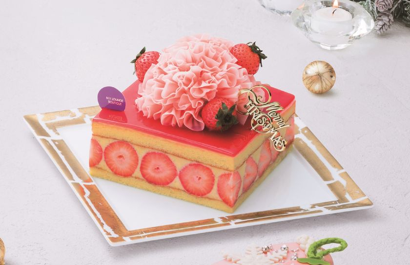 クリスマスを華やかに彩る
「Strawberry Magic!
~真っ赤ないちごでドレスアップ~」
2019年 東急百貨店のクリスマスケーキ