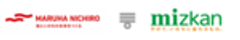 マルハニチロ株式会社、株式会社Mizkanのロゴ