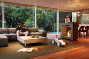 バイオエタノール暖炉“エコスマートファイヤー”　人気のコンクリートカラーがデザイナーズシリーズ「FUSION(フュージョン)」より30台限定発売！