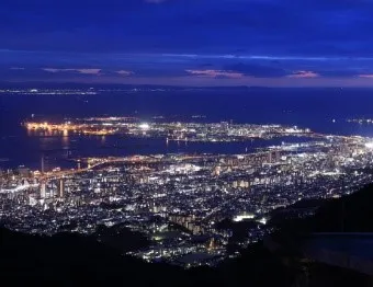 天覧台からの夜景
