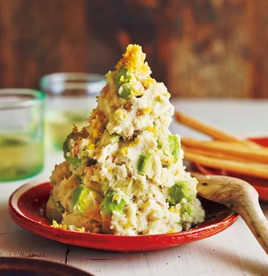 アボカドのクリーミーポテトサラダ