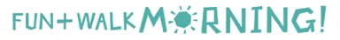「FUN+WALK MORNING」ロゴ