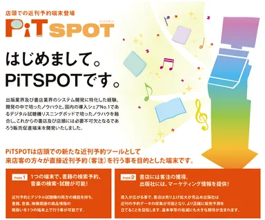『PiT SPOT』のポイント