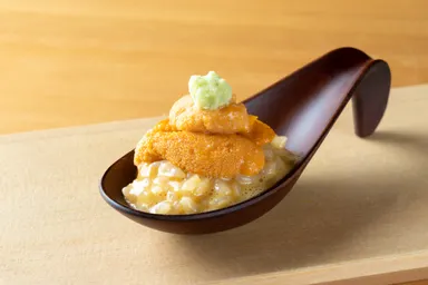 2種の雲丹のワンスプーン