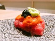『本格江戸前寿司』と巧みな『小皿料理』をコースで提供！恵比寿の人気寿司店の2号店「鮨　いつみ」が赤坂にオープン
