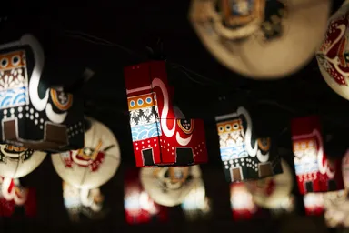 【青森屋】八幡馬灯篭回廊