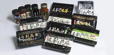 人気の「庄屋さんの昆布」をはじめとるす平尾水産の商品