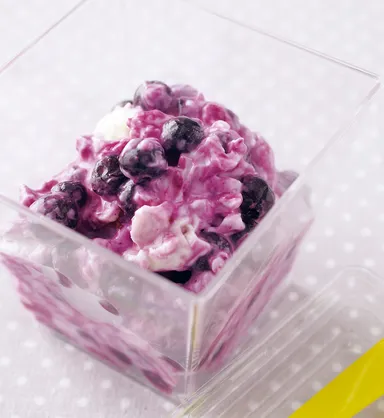 冷凍デザート：クリームチーズベリー