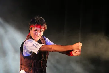 新加入の欣治は剣道が得意