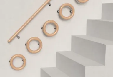 ドーナツ手すり