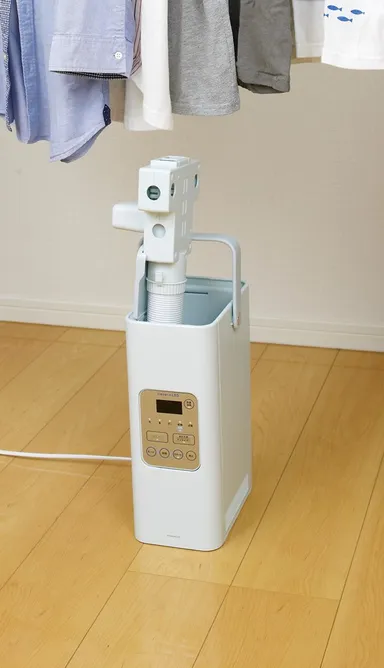 衣類の乾燥にも