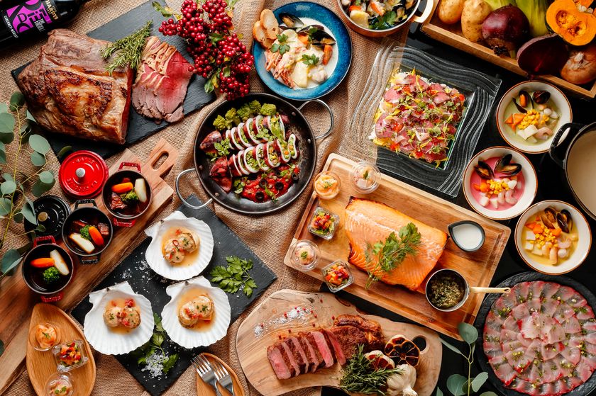 【11月14日(木)～1月14日(火)】 京都センチュリーホテル
海と大地の恵みを味わう 「北の美食BUFFET」を開催