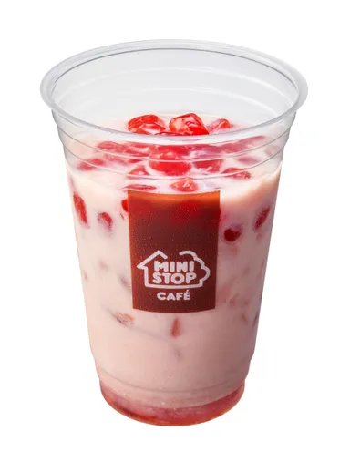 タピオカいちごミルク