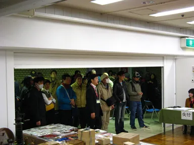 開場前の大行列