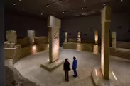 古代遺跡　ギョベクリテペのレプリカ(シャンルウルファ博物館)