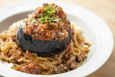 茄子たまらネーゼ ～茄子のボロネーゼ～(1,150円)