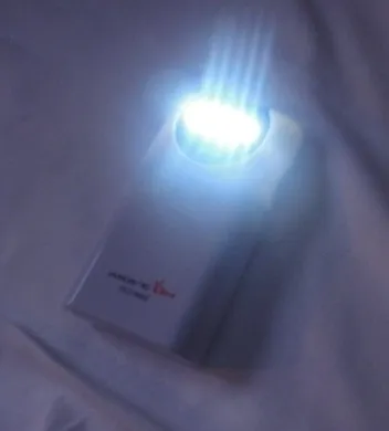 高輝度LEDライト搭載