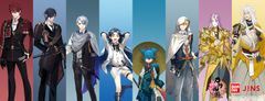 「刀剣乱舞-ONLINE-×BANDAI×JINS」コラボ第4弾出陣　8振りの“刀剣男士”がアイウエアになって登場！10月17日(木)より予約販売開始