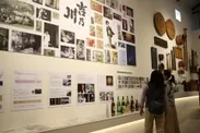 吉乃川の歴史がわかる「展示スペース」